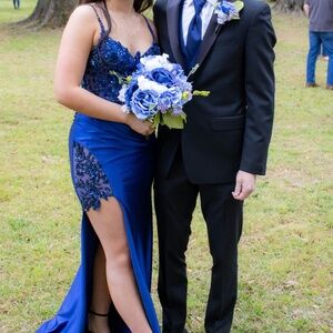 Size 4 Ladivine Royal Blue Dress